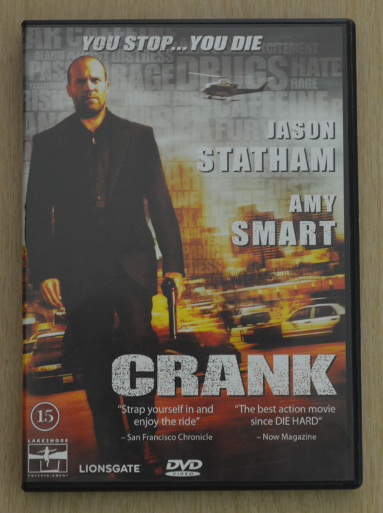 Crank, DVD, action