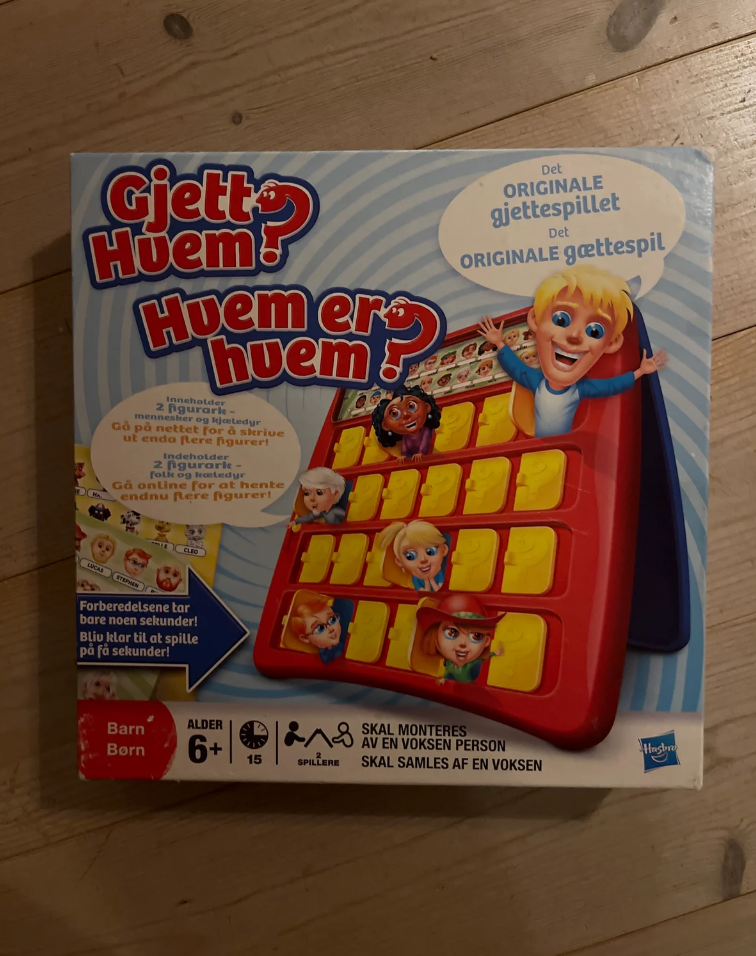 Hvem er hvem?, brætspil