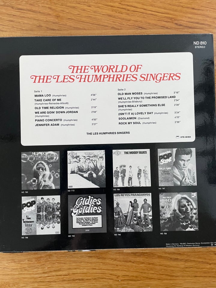 LP, Les Humphries Singers ( 1. Press