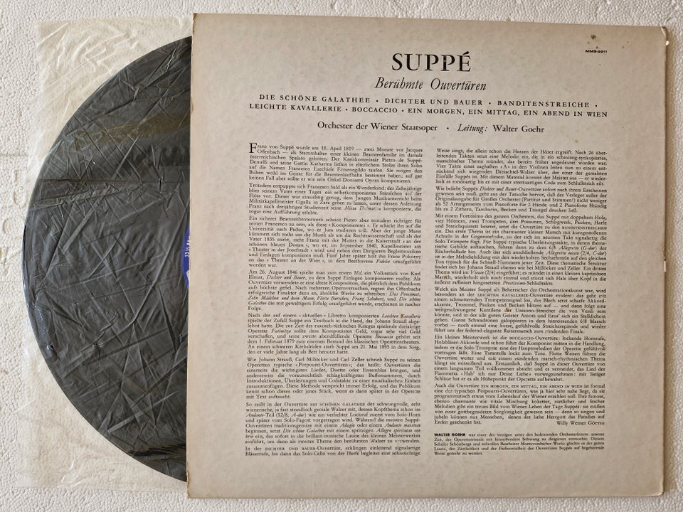 LP, Franz von Suppé, Berühmte