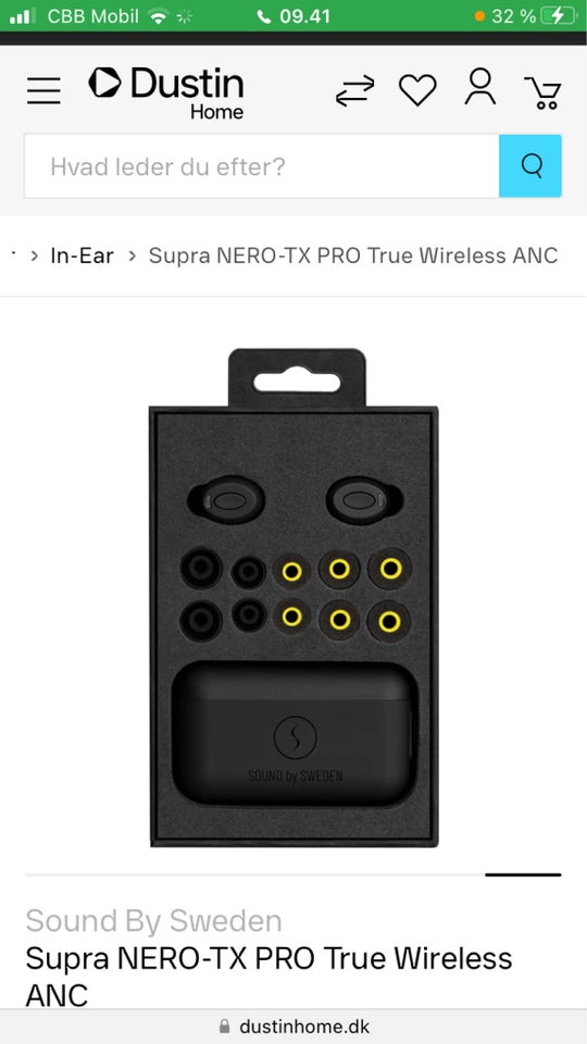 Earplugs Nero-Tx Pro Perfekt