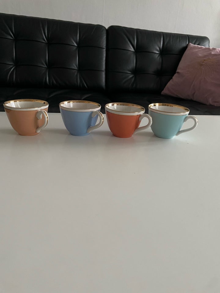 Porcelæn, Expresso / mocca kopper,