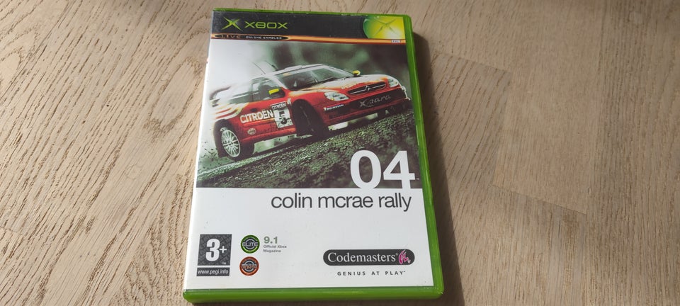 Colin McRae Rally 04 Xbox racing