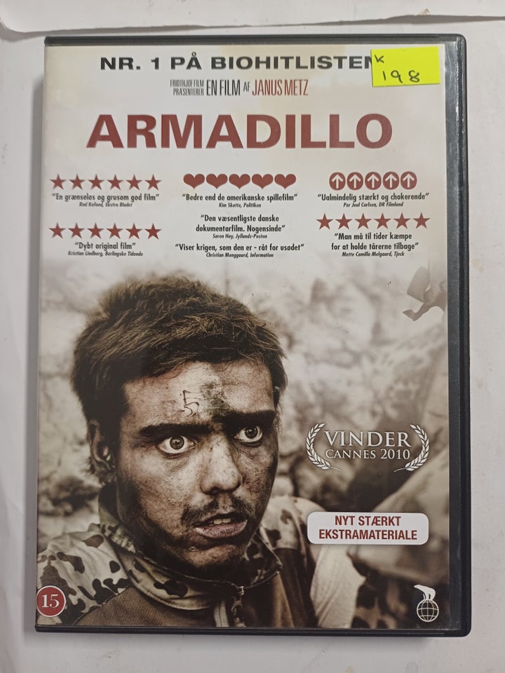 Armadillo, DVD, action