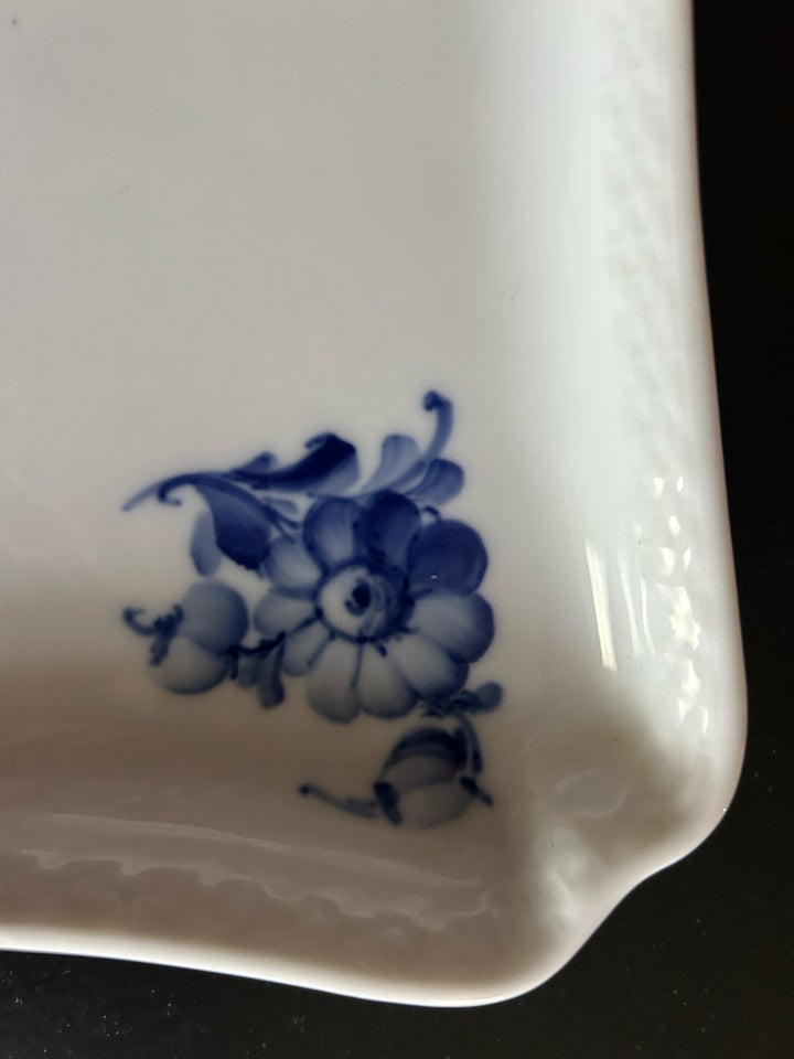 Porcelæn, Bakke, Blå Blomst