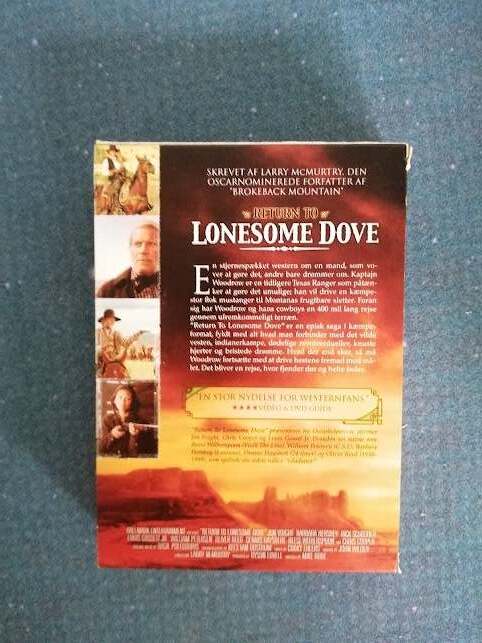 Return to Lonesome Dove, DVD,