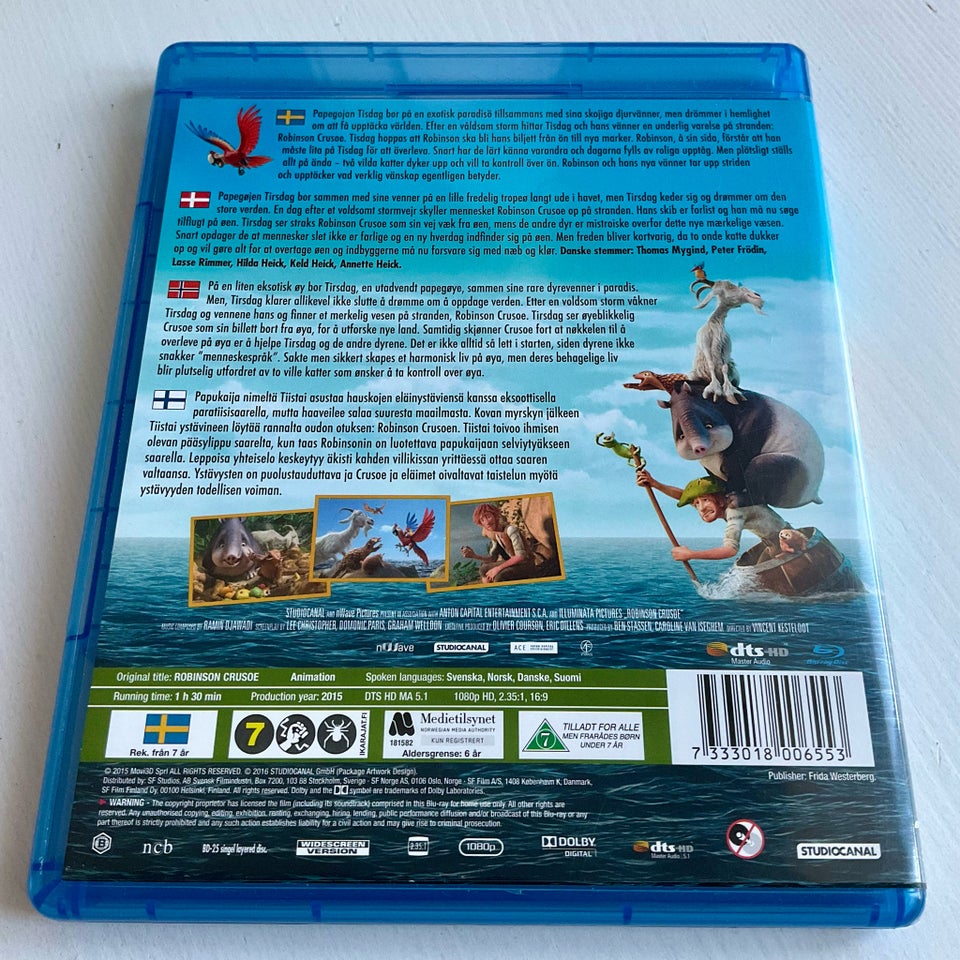 Robinson Crusoe Blu-ray