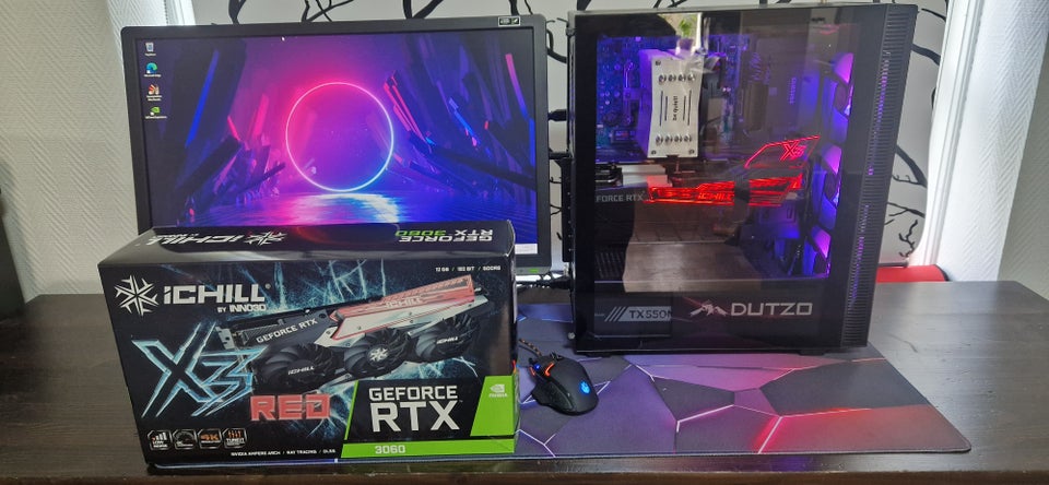 Selvbyg Gamer setup i7/ Rtx 3060