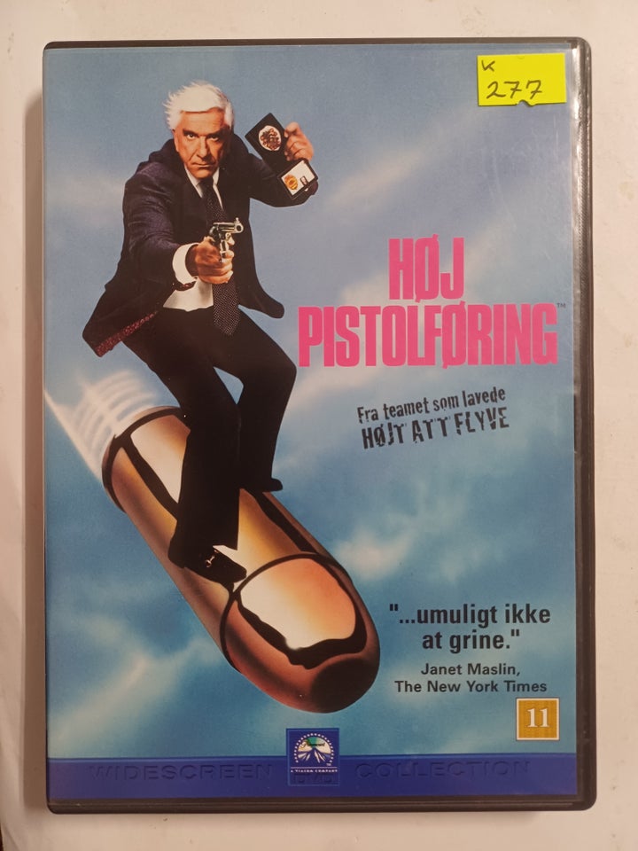 Høj Pistolføring, DVD, komedie