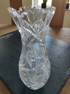 Glas Krystal vase