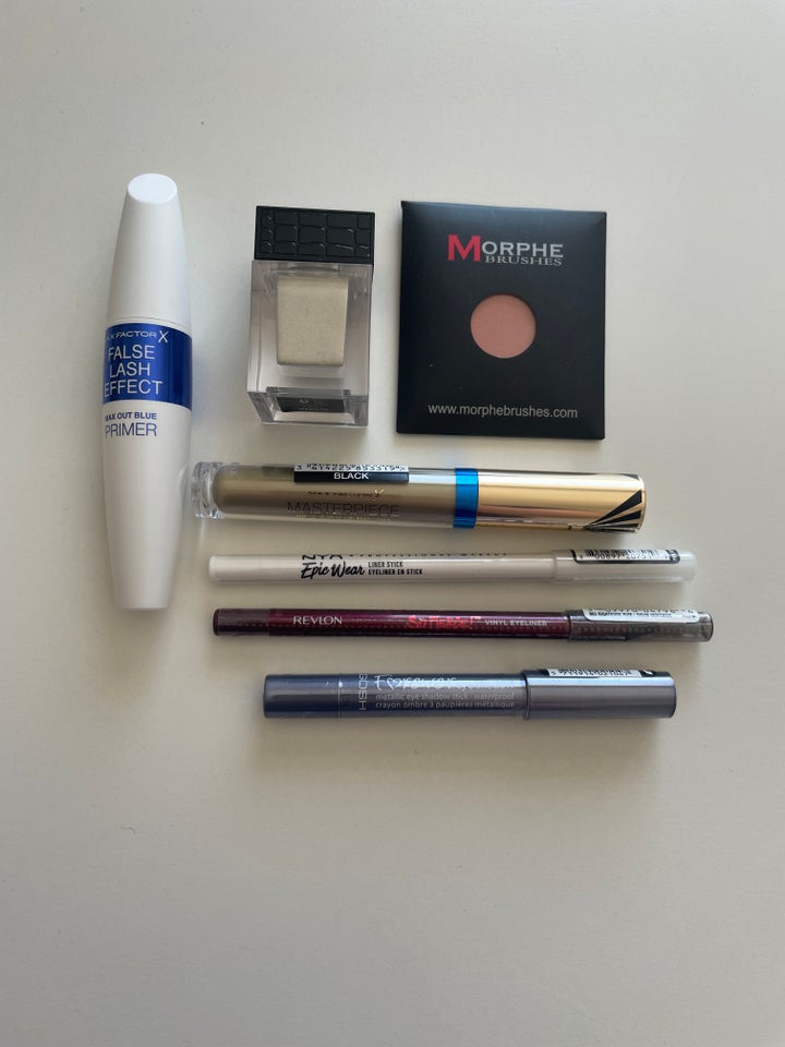 Makeup, Mascara, øjenskygge