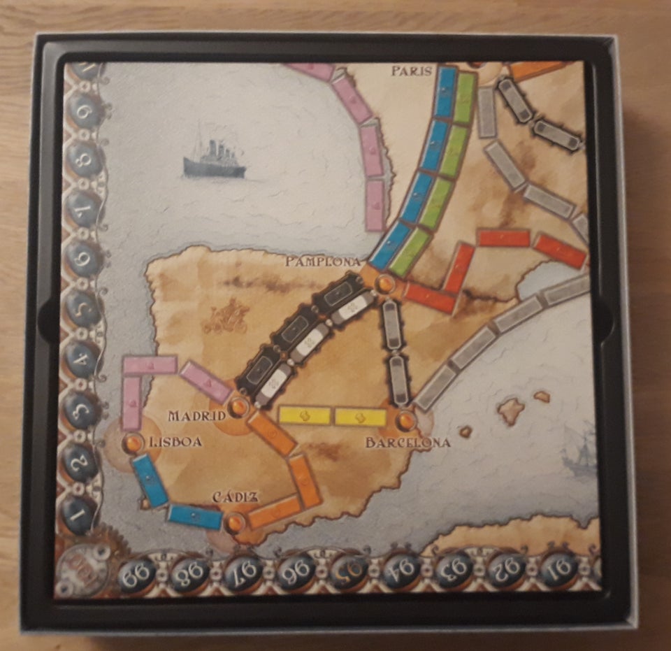 Ticket to ride - Europe, brætspil