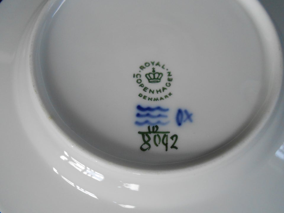 Porcelæn Kagetallerken  Royal