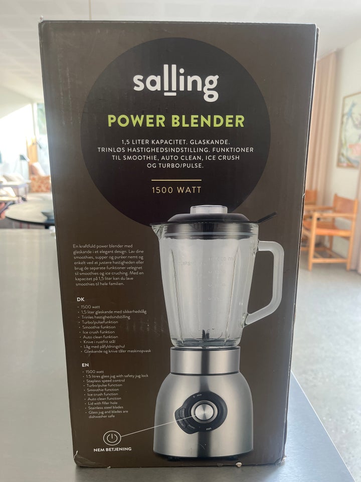 Power blender, Salling