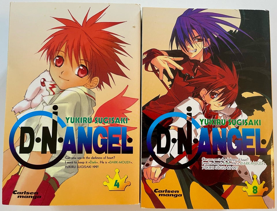 DN Angel nr. 1-8, Manga, Sugisaki