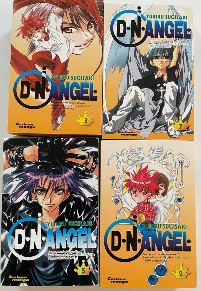 DN Angel nr. 1-8, Manga, Sugisaki