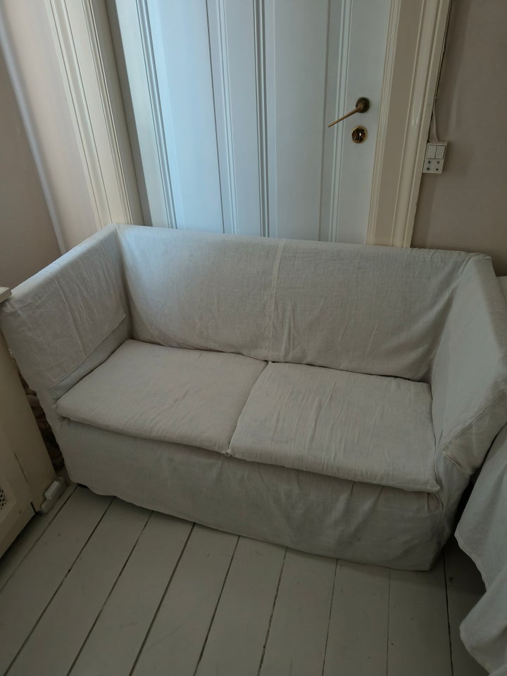 Sofa hør 2 pers