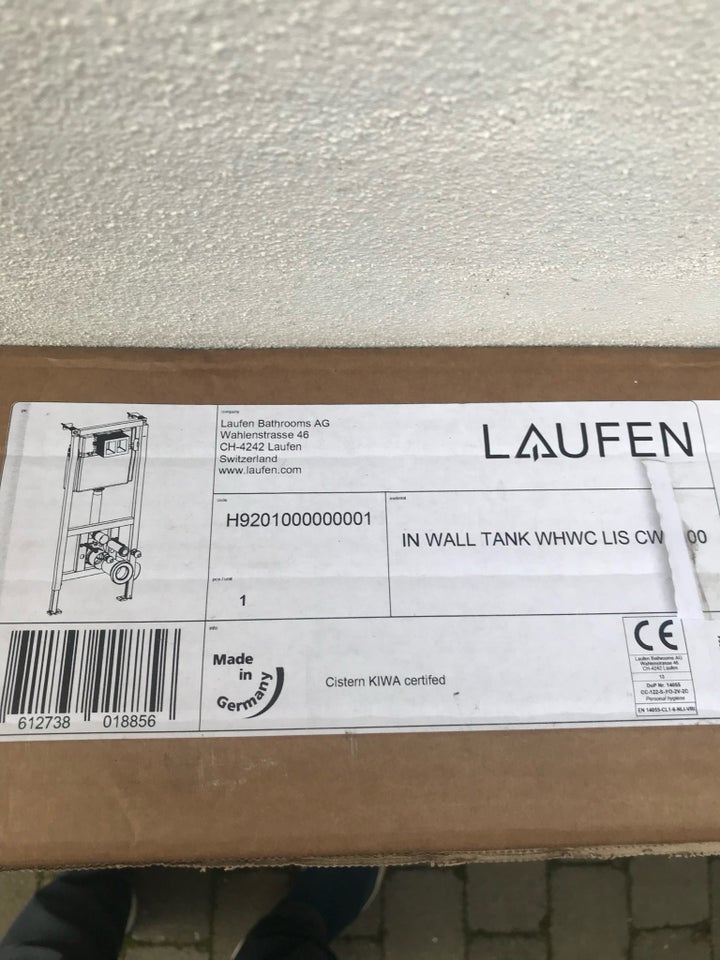 Cisterne 112 cm ny Laufen