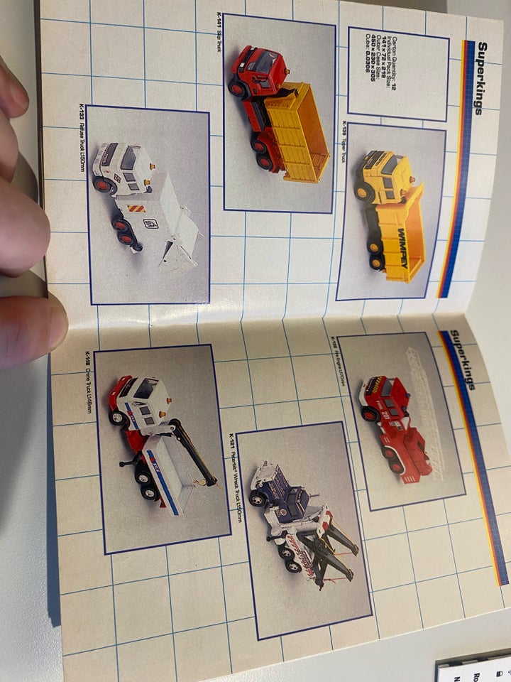 Modelbil, Matchbox katalog 1989