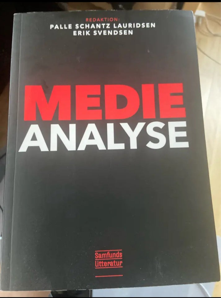 Medieanalyse studiebog Palle