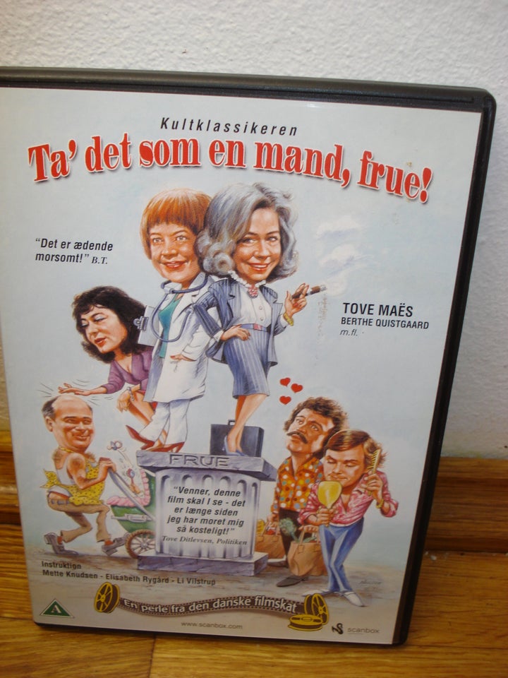 Ta' det som en mand, frue!/Ta det som