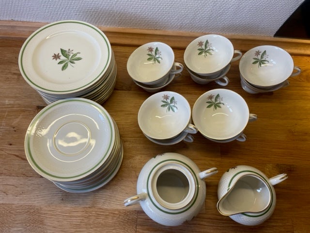 Porcelæn, Kaffestel m.v.,