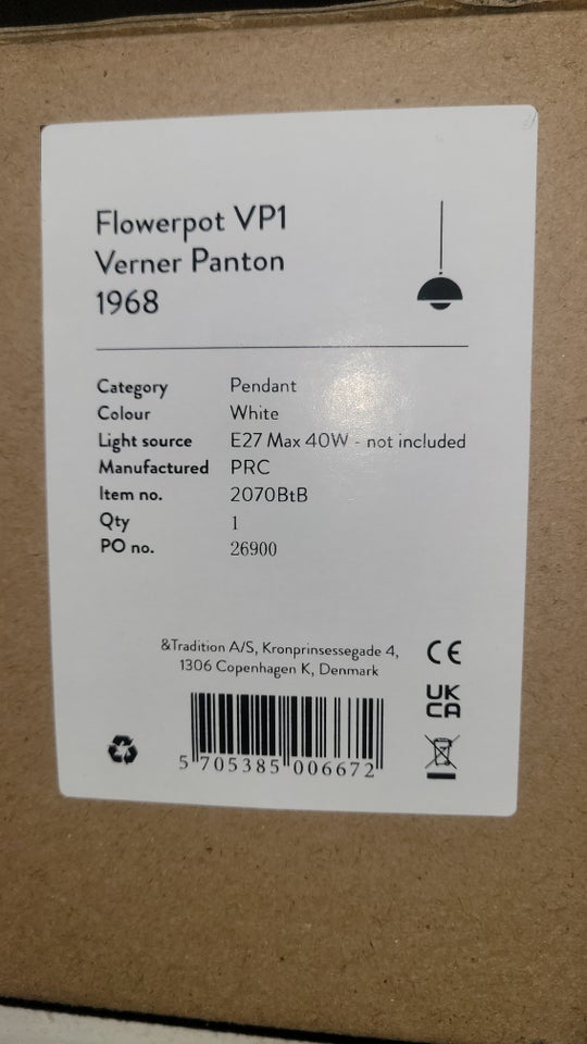 Pendel Verner Panton