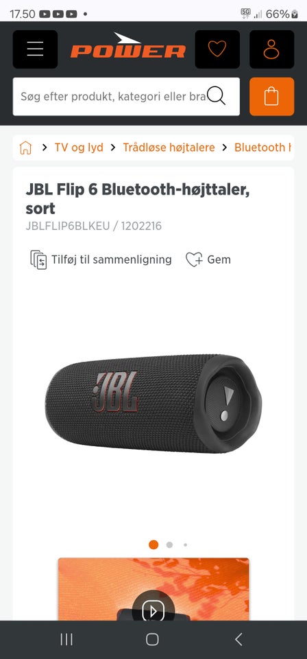 Andet, t. andet mærke, JBL