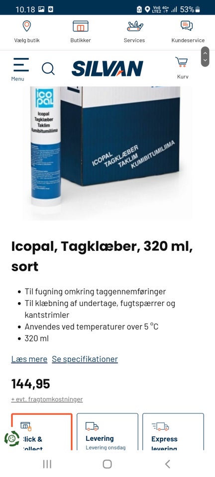 Icopal tagklæber