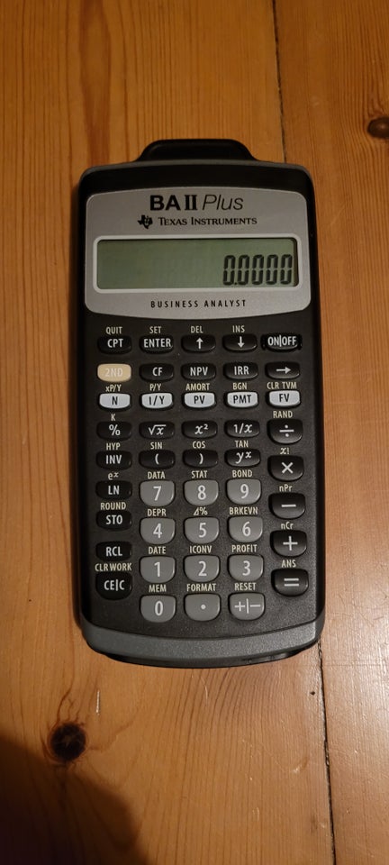 Texas instruments BA 2 Plus