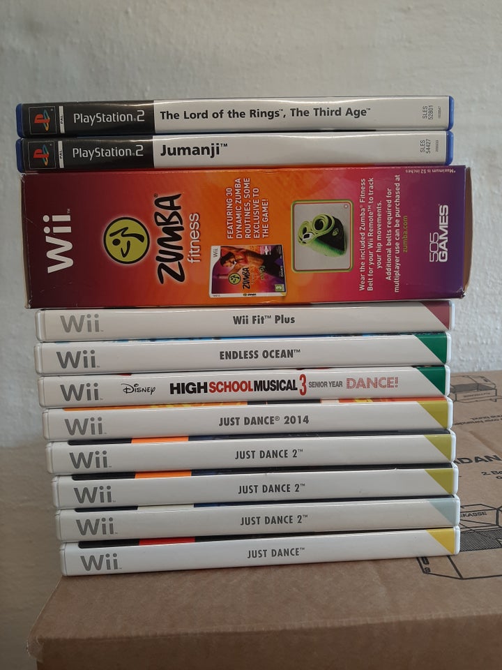 Diverse Spil Nintendo Wii anden