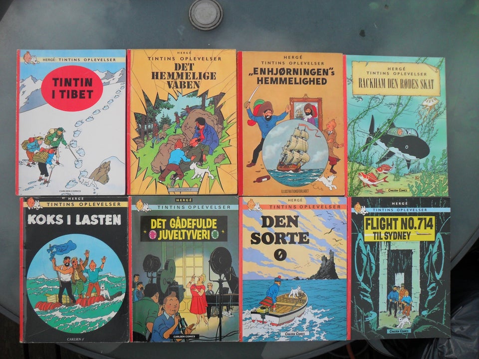 TINTIN KOMPLET NR. 1-23, HERGE,