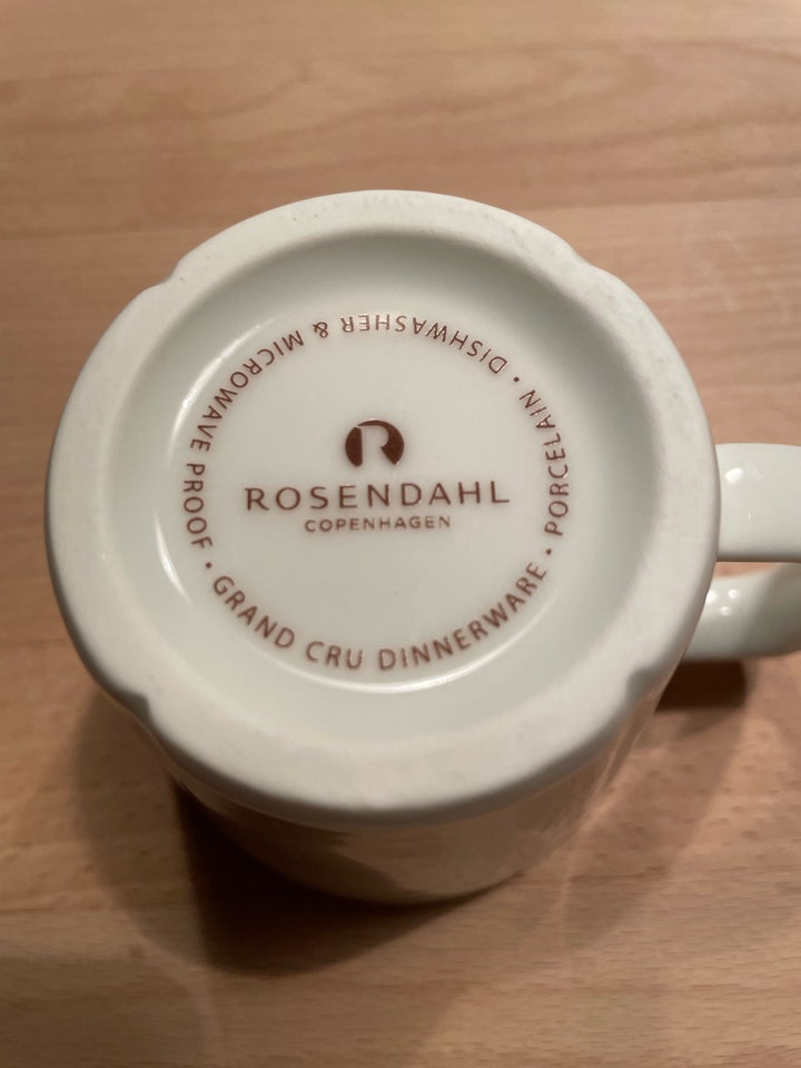 Porcelæn, Kaffekopper/krus,