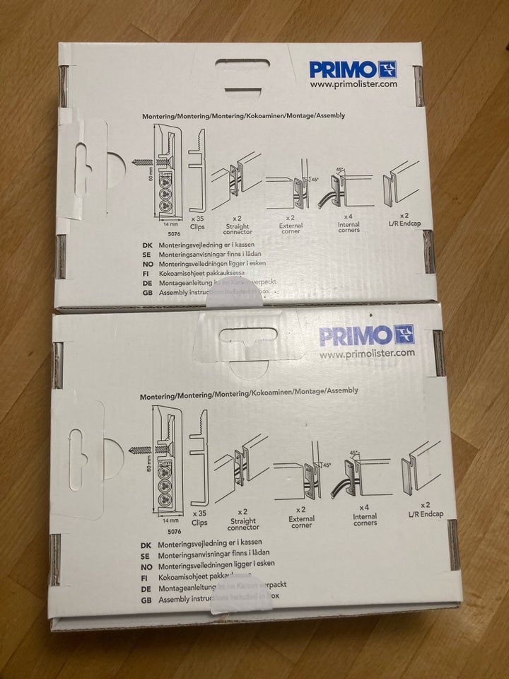 PRIMO FITTING CLIPS