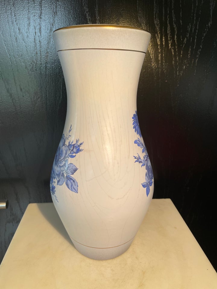 Vase Porcelænsvase - Blue Rose