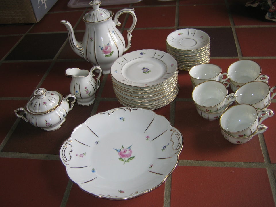 Porcelæn, kaffestel