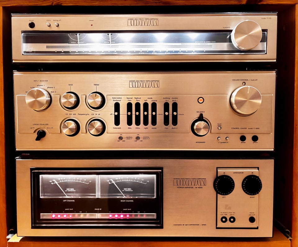 NY PRIS! Luxman C-1000 / M-...