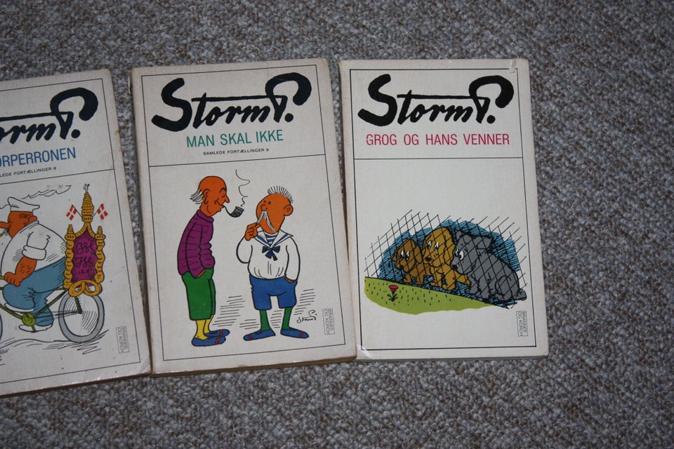 Grog og hans venner, Storm P, genre: