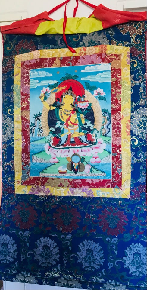 Gouache Buddha motiv: