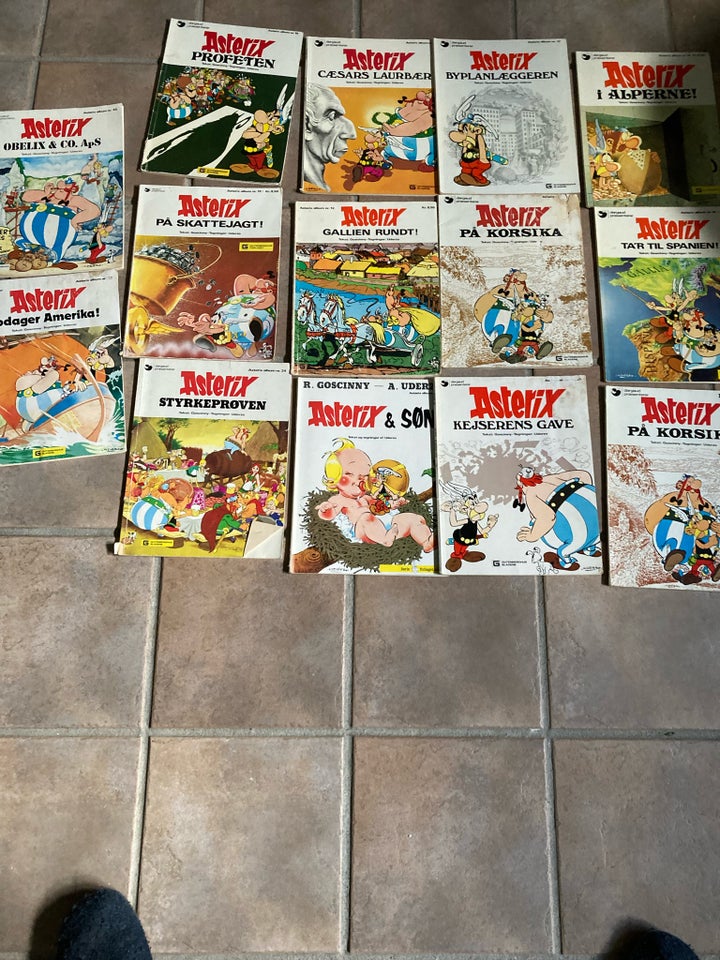 Asterix, Tintin , Tegneserie