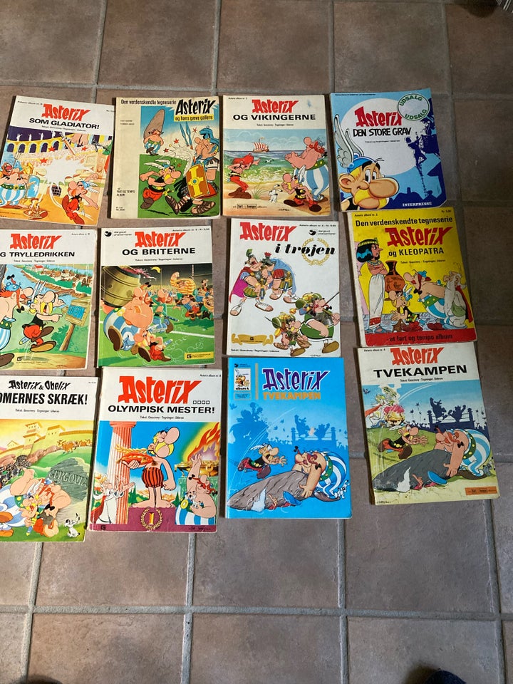 Asterix, Tintin , Tegneserie