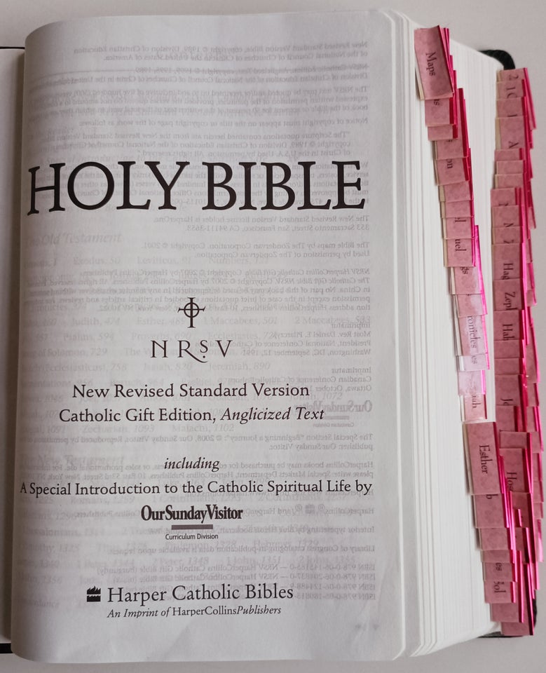 HOLY BIBLE, Catholic Gift Edition,