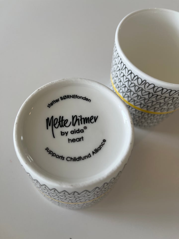 Porcelæn Kopper Mette Ditmer