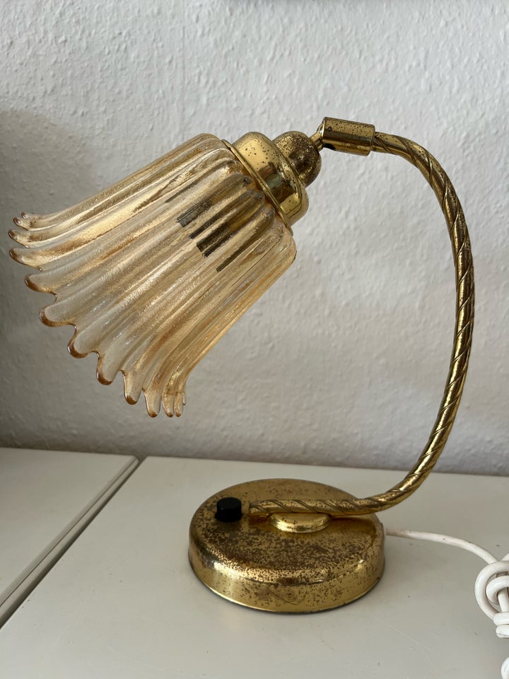 Art deco bordlampe med