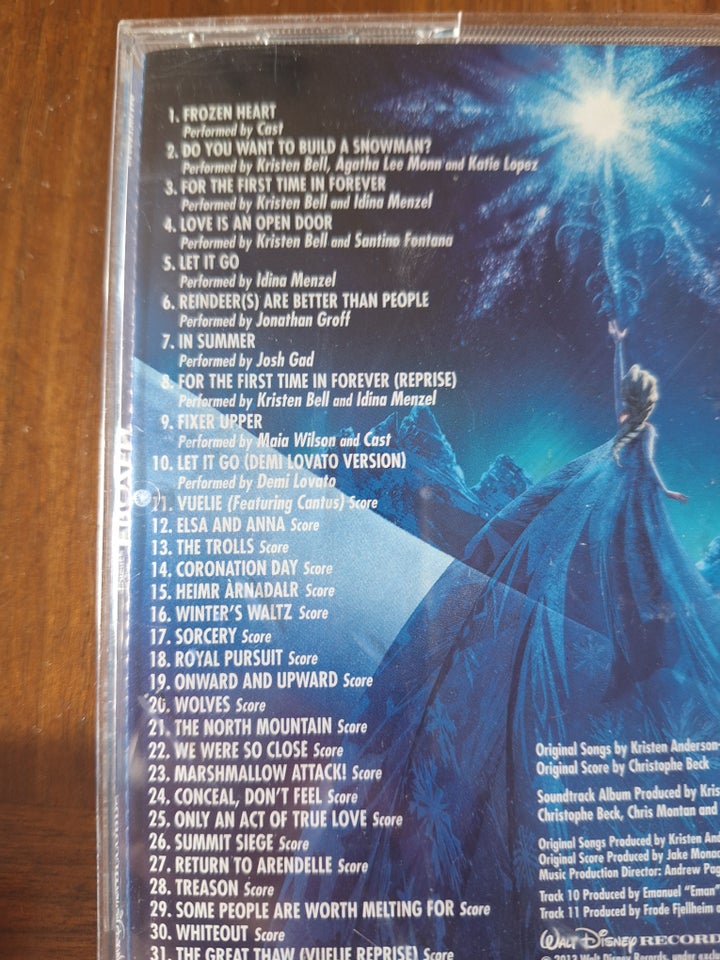 Disney: Frozen/frost børne-CD