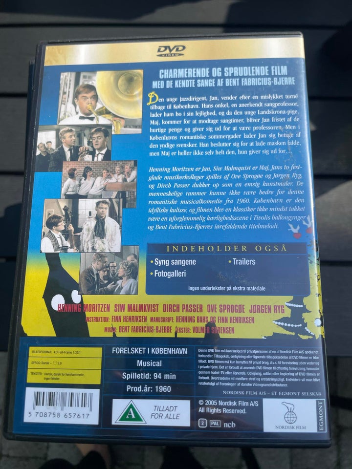 Forelsket i København DVD