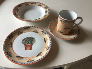 Porcelæn krustallerkner