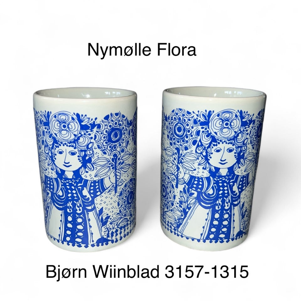 Porcelæn Krukker Bjørn Winblad