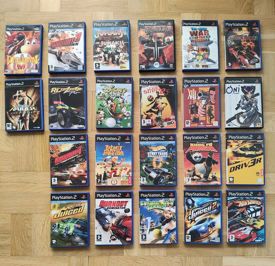 Diverse PS2 spil PS2 anden genre