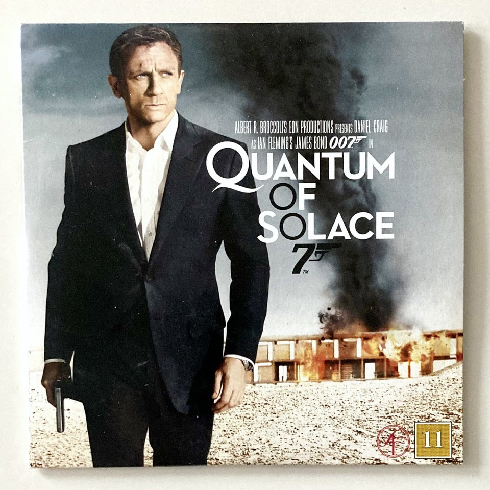 Quantum of Solace, DVD, action